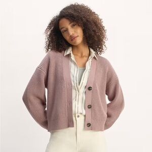 Everlane boxy cardigan sweater